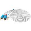 Wins shengwei ARC-1030B 35mm one two audio cable 3 m pearl white 35 turn double lotus 2RCA audio computer speaker line amplifier audio line