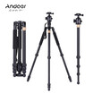 Andoer TP 668S TP 999B TP 668SC TP 999BC Portable Carbon Fiber Aluminum Alloy Tripod Photography Travel Tripod Monopod with Panor