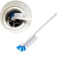 Practical elbow Drain Sink cleaning shoe brush Toliet Brushes window cleaner kitchen bathroom cleaning tools