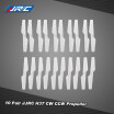 10 Pair Original JJRC H37-02 CW CCW Propeller for JJRC H37 E50 GoolRC T37 Selfie Drone RC Quadcopter