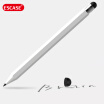 ESCASE Huawei glory flat stylus handwriting painting pen universal mobile phone tablet hand plastic core pen ES-TP-i8 white