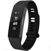 clingband smart bracelet sports heart rate micro letter interconnection outdoor touch screen caller display a number of professional sports mode SOS help UV monitoring classic black