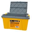 YUECAR car storage box storage box car double-layer trunk storage box three-in-one series of charge yellow