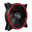 Huntkey GX120 monochrome green 12CM computer chassis LED fan supports large 4P serial interface shock absorption pad gift 4 screws
