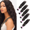 Glary Hair 5 Bundles Mongolian Virgin Hair Water Wave Virgin Hair Natural Wave Wet And Wavy Virgin Hair Weave Bundle Deals