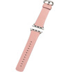 Huayi Apple Watch Smart Watch 42mm strap simple version of litchi pattern domestic leather pink