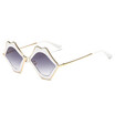 SHAUNA New Arrival Oversize Lips Sharp Women Sunglasses Fashion Large Frame Ladies Pink Lens Shades UV400