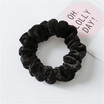 New Fashion Luxury Soft Feel Velvet Hair Scrunchie Ponytail Donut Grip Loop Holder Stretchy Hair band for women