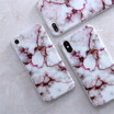 iphone 6 6s 8 678 plus X 5s 5 SE Case Granite Scrub Marble Stone Painted Silicone Phone Case