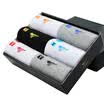 Seven wolves socks socks men&39s socks men&39s sports shallow mouth casual socks 91096 mixed color are six pairs of double