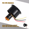 RC Plane Motor Case 64mm EDF Set 2822 3500KV Motor with 12 Blades Ducted Fan for RC Airplane