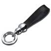 Authentic zobo car keychain treasure hoist portable child double key ring leather key rope car ornaments birthday gift ZB-938 black