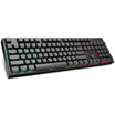 CoolerMaster CK372 RGB mechanical keyboard red axis cherry axis Cherry axis RGB side through 104 keys full key no punch eat chicken keyboard