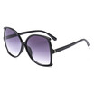 SHAUNA Oversize Women Butterfly Sunglasses Fashion Glittery Frame Ladies Candy Color Gradient Sun Glasses UV400
