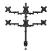 Zhiercheng MD68126 17-24 inch six-screen computer monitor bracket 6-screen splicing multi-screen viewing LCD computer bracket desktop desktop bracket six-screen fixture