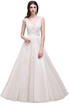 New Arrival 2018 Simple Wedding Dress White Ivory Applique Tulle Cheap Wedding Dresses Gown