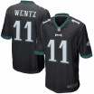 Mens Philadelphia Eagles Carson Wentz Nike White Game Jersey