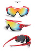 SHAUNA Explosive riding sunglasses sports parkour men&women outdoor riding glasses sports mirror sunglasses