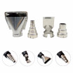 4pcs Universal Stainless Steel Hot Air Machine Accessories Nozzles Electric Kit DIY Industrial Hot-air Machine Tool