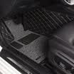 O beautiful AYM all surrounded by wire ring car mat Audi A4a4L dedicated elegant black gray