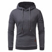 4 Colors Men Casual Cotton Pullover Sweatshirts Plaid Long Sleeve O-Neck Gym Hoodies