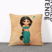 Cntomlv Hot Sale Cartoon Mermaid Princess Cushion Cover Home Decoration Cushion Covers For Sofa Car Chair Home Decor Pillow Case