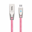 HOCO Zinc Alloy Jelly Knitted Micro-USB to USB Charging Data Cable for Samsung LG Sony HTC Xiaomi Charger Wire Android Phones
