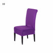 Universal Removable Washable Elastic Cloth Stretch Chair Cover Slipcover 20 Colors Available Home Dining Room Hotel Wedding Banque