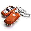 SAIBON key case key ring leather car key cover protective case