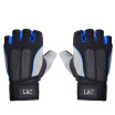 LAC Fitness Gloves Men&39s Sports Gloves Women&39s Gym Dumbbells Equipment Training Half-finger Bracers Breathable Anti-slip Riding Gloves Blue XL