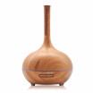 TOMNEW 400ML Essential Oil Diffuser Humidifier Ultrasonic Strong Mist Aroma Aromatherapy Diffuser Wood Grain Air Filter for Home