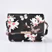 Bolso de hombro del bolso de las mujeres de cuero floral retro pequeño bolso de mensajero de la marca Famous Designer embrague bolsos de hombro Bolsa