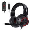 Wolf Bowang NUBWO N11 Headphones Head-mounted 71-channel computer esports game headsets eat chicken Jedi to survive black&red