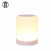 LED Night Light Table Lamp Portable Bluetooth SpeakerBedside Lamp with Wireless BT Speakers Smart LED Touch Lamp Color Control