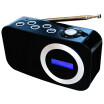 High sensitivity Retro FM radio portable radio DAB digital mobile bluetooth audio LCD display 35 MM input speaker 875-108MHZ