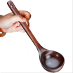 Long wooden handle hot pot spoon wooden spoon soup spoon non stick pot special cooking spoon