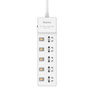 Huntkey SSH504 5 2m new national lightning protection overload control switch socket socket socket board