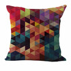 18 * 18 pulgadas 45 * 45 cm Poliéster Patrón Geométrico Funda de Cojín Sofá Decorativo Coche Cintura Square Pillow Case funda de almohada Inicio 18 * 18 pulgadas 45 * 45 cm Poliéster Patrón Geométrico Funda de Cojín Sofá Decorativo Coche Cintura Square Pillow Case funda de almohada Inicio
