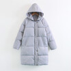Winter new arrival hooded large size cotton-padded coat womens cotton jacket