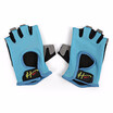 Half Finger Gloves Anti-skid for Sports Gym Riding Climbing Made of mesh cloth Anti-slip palm Adjustable wrist
