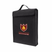 Fireproof Money Document File Bag Pouch Cash Bank Cards Passport Valuables Organizer Holder Safe Storage for Home Office