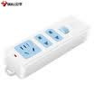 Bull BULL new national standard socket patch panel strip socket patch panel tow board 3 overall control wireless socket GN-618 need to match the power cord&plug