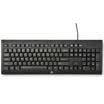 HP HP K1500 wired single keyboard black