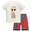 Kids boys Cartoon short-sleeved pajamas set 2T-7T Construction vehicle pattern Kids boys Cartoon short-sleeved pajamas set 2T-7T Construction vehicle pattern
