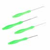 Paquete de 4 piezas de cebo conjunto de aguja de anzuelo Boilie Stringer cebo herramienta carpa