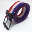 Men Fashion Casual stripe Canvas Tactical Belt