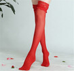 Charming Women Silk Stockings Sexy Lace Top Thigh High Over Knee Socks Pantyhose