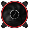 First horse SAMA halo 5 Emerald LED 12cm chassis cooling fan double ring color light hydraulic bearing shock absorbing pad 400mm long wire large 4Pin serial interface
