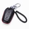 KING ETING Citroen Key Case Leather Key Set Aircross C3-XR C4 Sega C4LC5C6 Tianyi C5 Special Car Keychain C Style Red