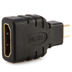 Shanze SAMZHE ZH-07 HDMI female micro-MICRO HDMI convertible head Micro HDMI to HDMI male to female adapter small turn large